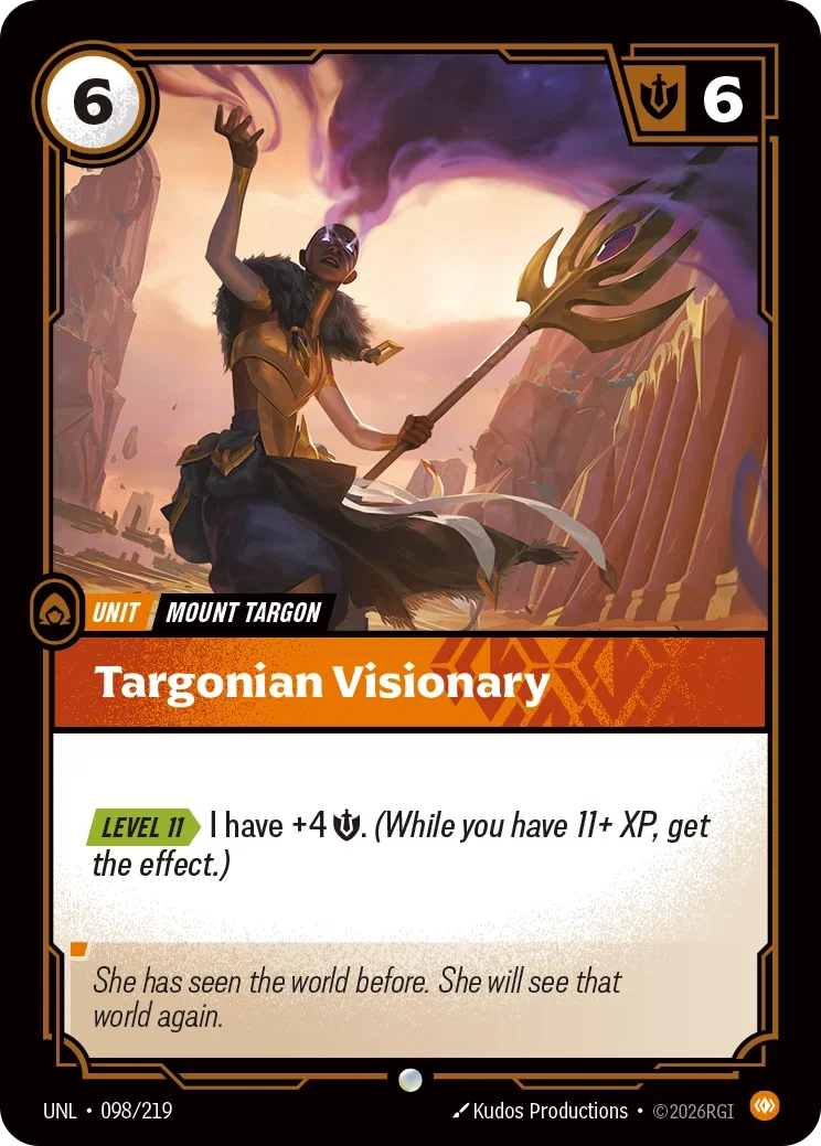 Targonian Visionary - 098/219 (UNL)  Common