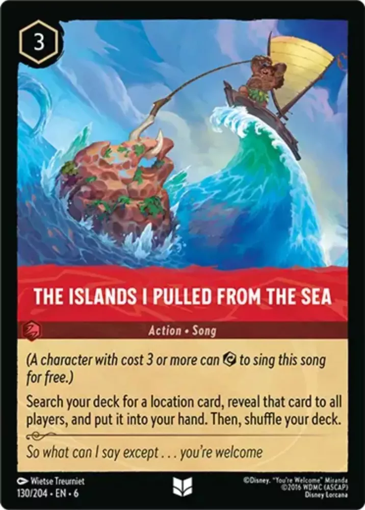 The Islands I Pulled From The Sea (Azurite Sea 130/204) Uncommon - Near Mint