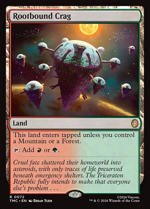 Rootbound Crag [ #0072 ] (TMC-R)