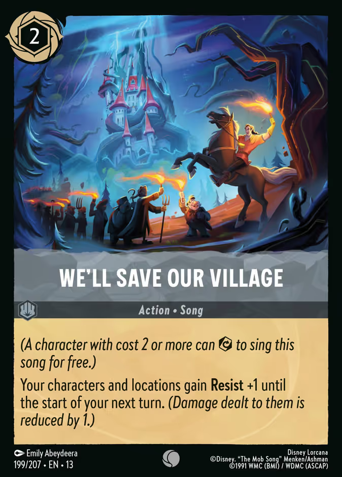 We'll Save Our Village (199/204 - Attack of the Vine!) Common