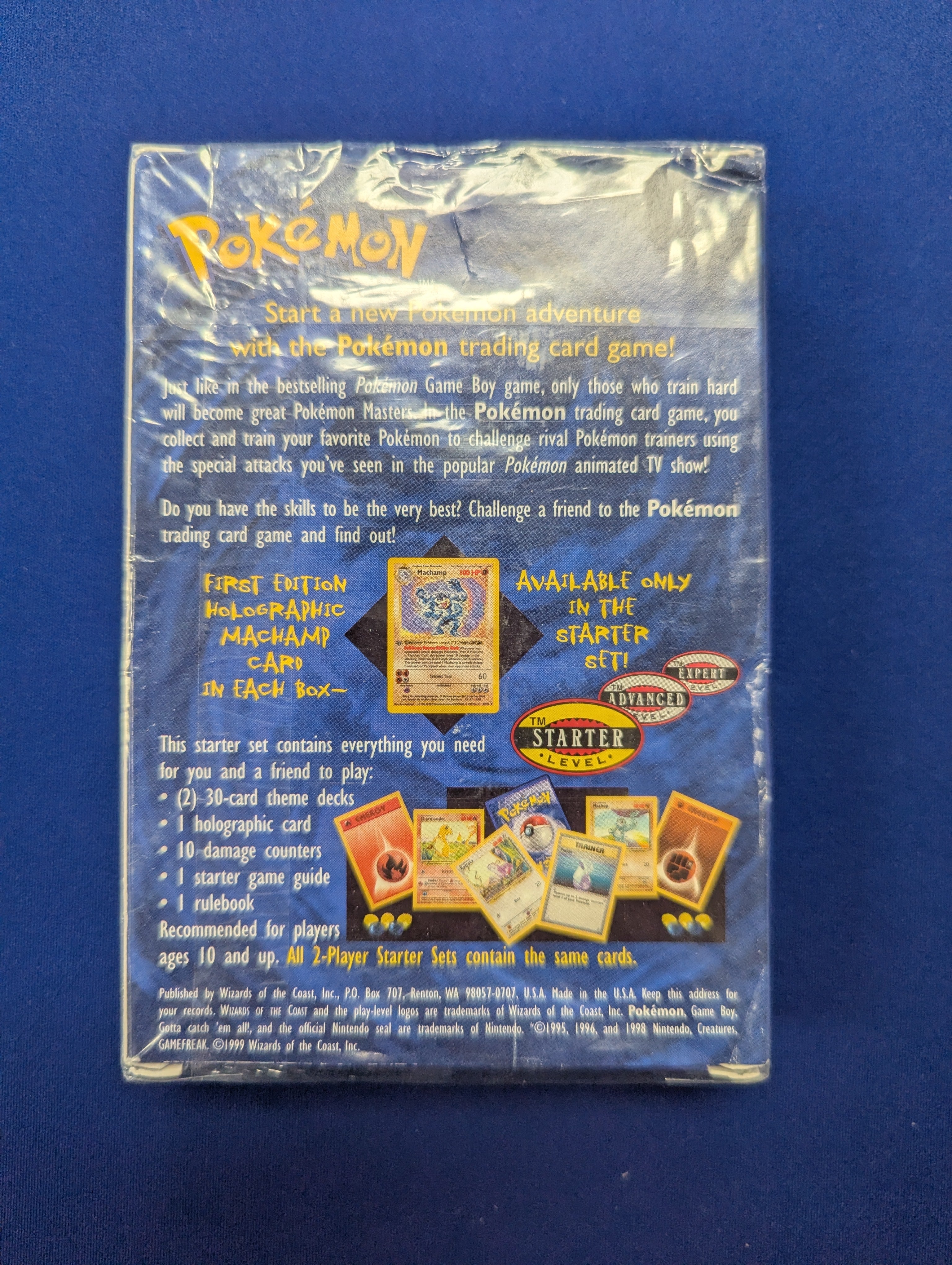 Pokémon TCG 2-Player Starter Set 新品未開封 1999 Pokemon 2-Player Card Game Starter Set Factory Sealed BRAND