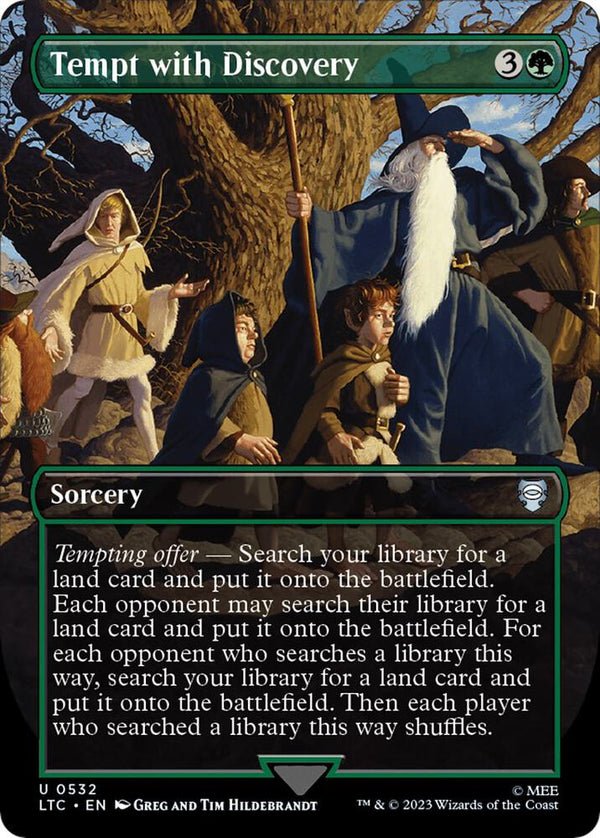 Tempt with Discovery [#0532 Holiday Collector Boosters] (LTC-U-FOIL)