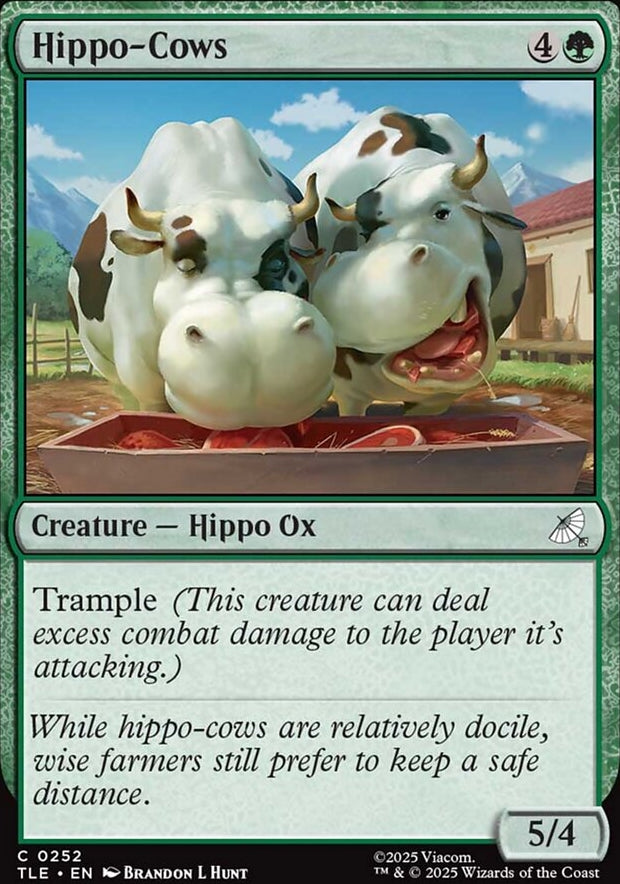 Hippo-Cows [ #0252 ] (TLE-C)