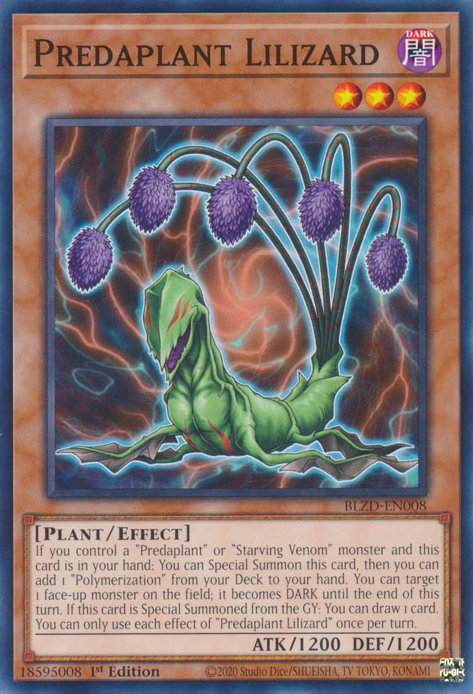 Predaplant Lilizard (BLZD-EN008)