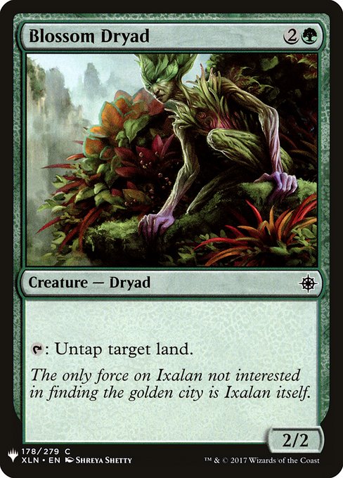 Blossom Dryad [Mystery Booster