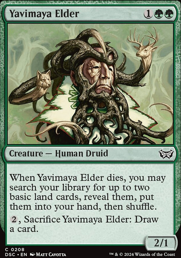 Yavimaya Elder [#0208] (DSC-C)