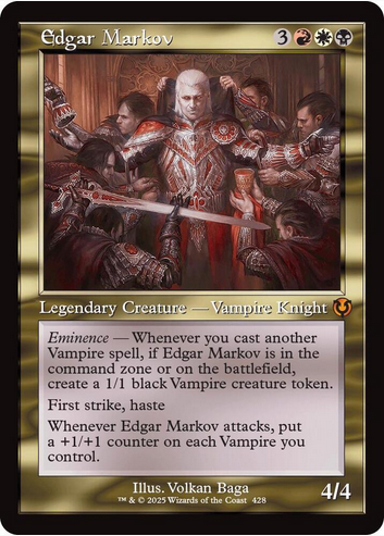 Edgar Markov [ #0428 Retro Frame ] (INR-M) Light Play