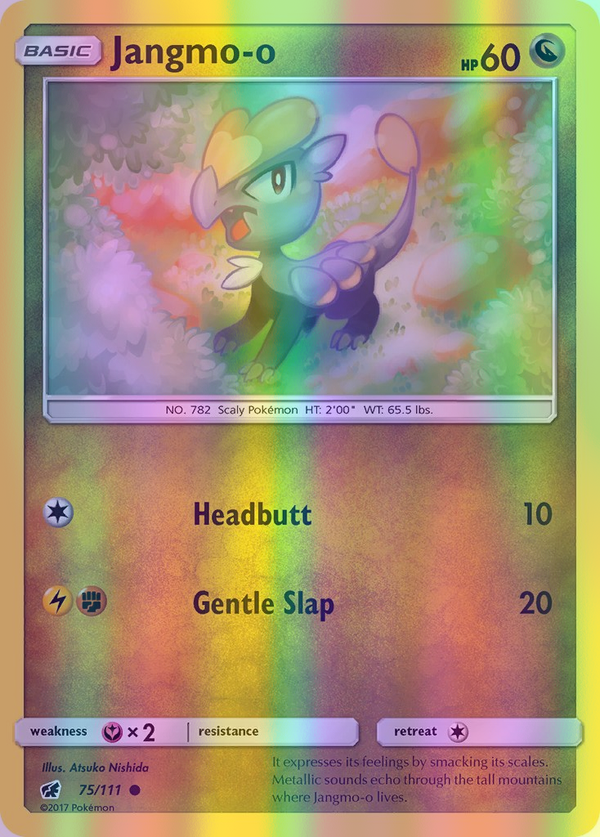 Jangmo-o - 075/111 (CIN) Common - Near Mint Reverse Holofoil