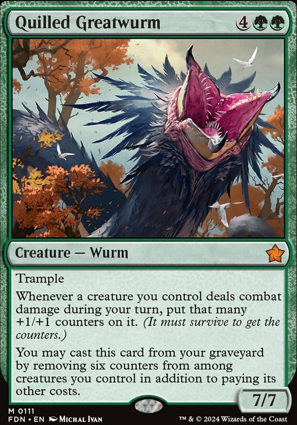 Quilled Greatwurm [#0111] (FDN-M)