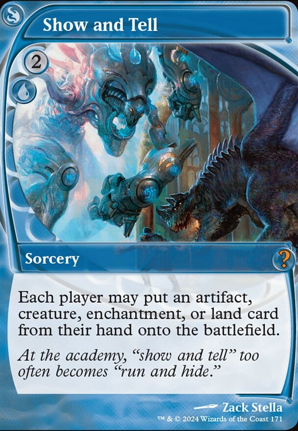 Show and Tell [#0171 Future Frame] (MB2-M-FOIL)