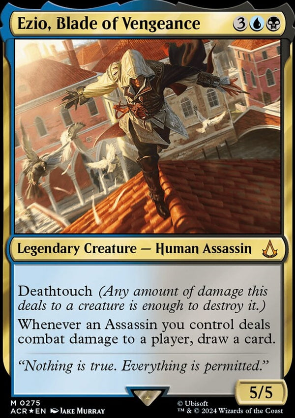 Ezio, Blade of Vengeance [#0275 Starter Kit] (ACR-M-FOIL)