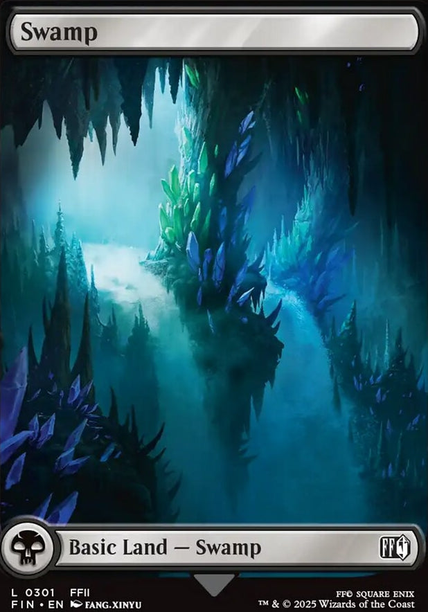 Swamp [ #0301 Full Art ] (FIN-C)