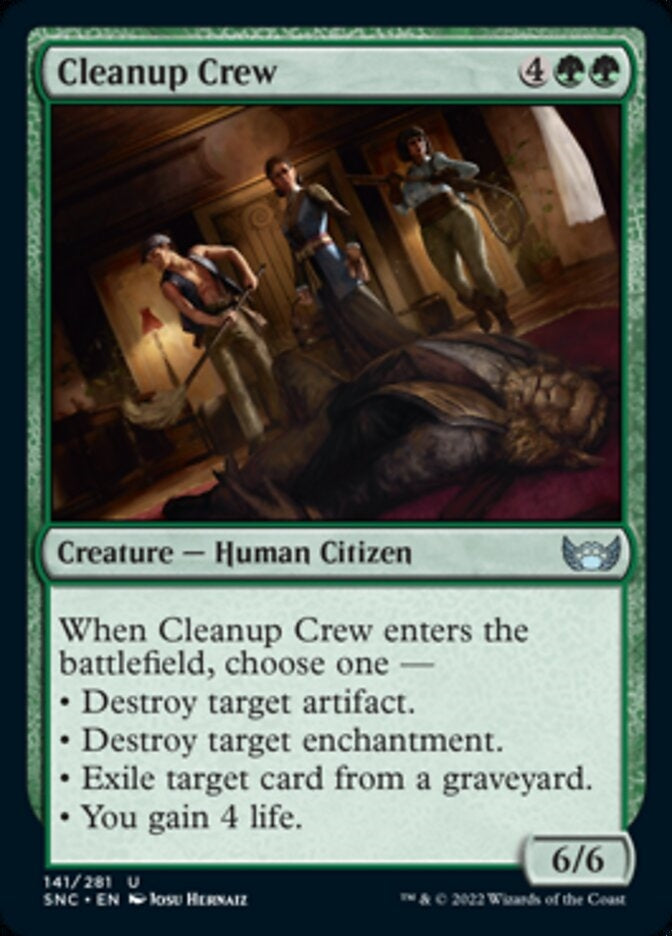 Cleanup Crew [ #141/281 ] (SNC-U)