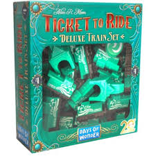 Ticket To Ride: 20th Anniversary Deluxe Train Set (#4) Green