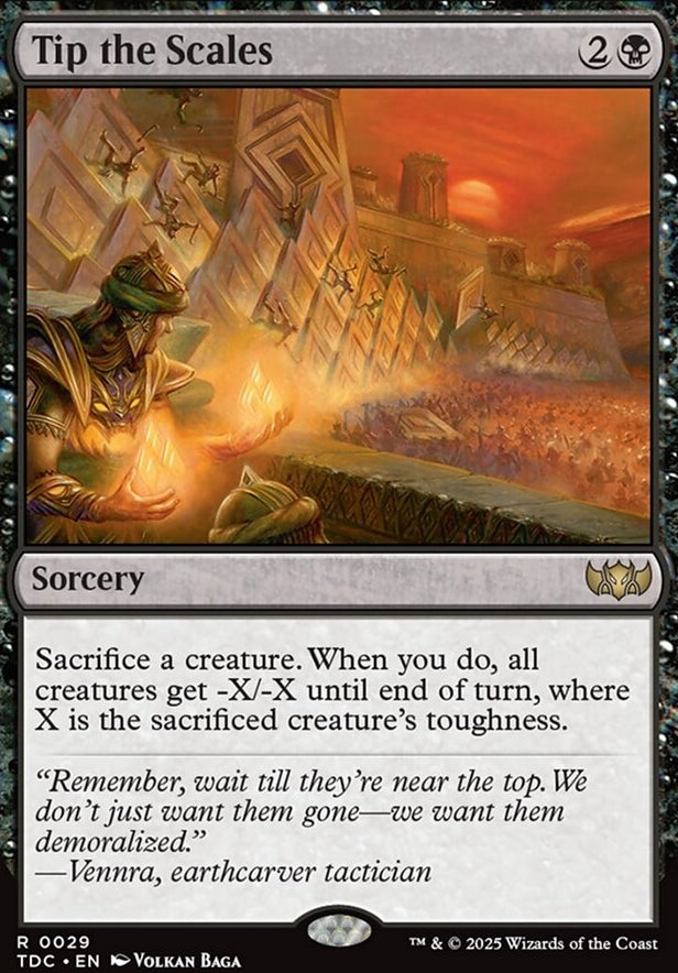 Tip the Scales [ #0029 ] (TDC-R)