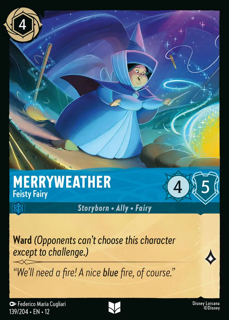 Merryweather - Feisty Fairy (Wilds Unknown - 139/204) Uncommon