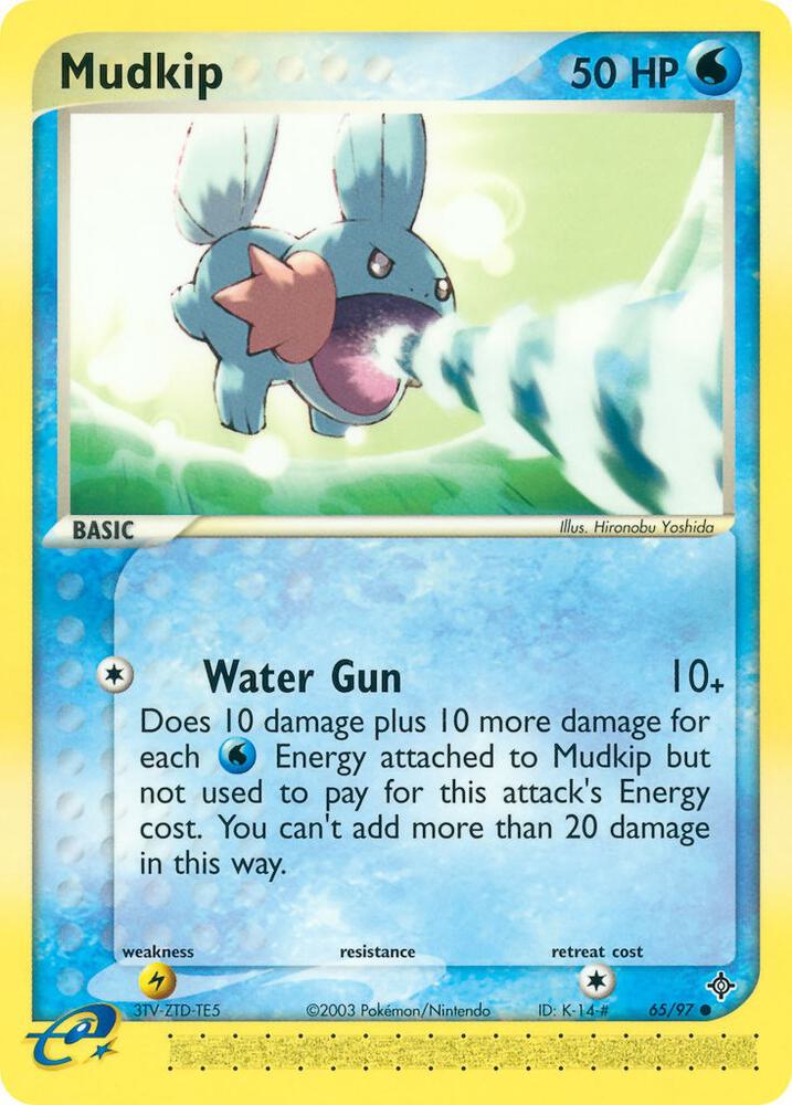 Mudkip - 65/97 (DR) Common - Near Mint