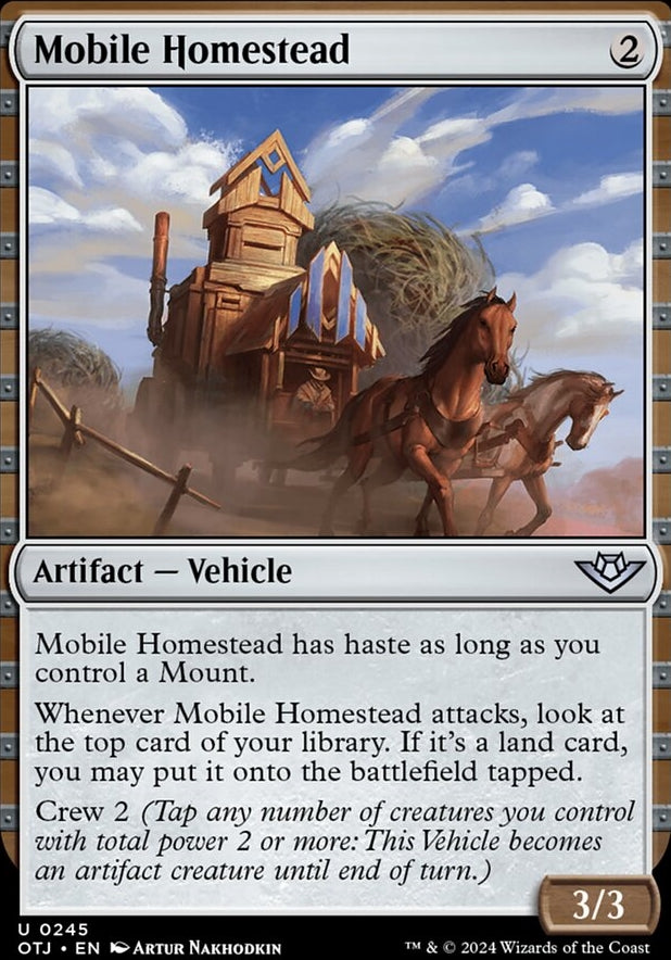 Mobile Homestead [#0245] (OTJ-U-FOIL)