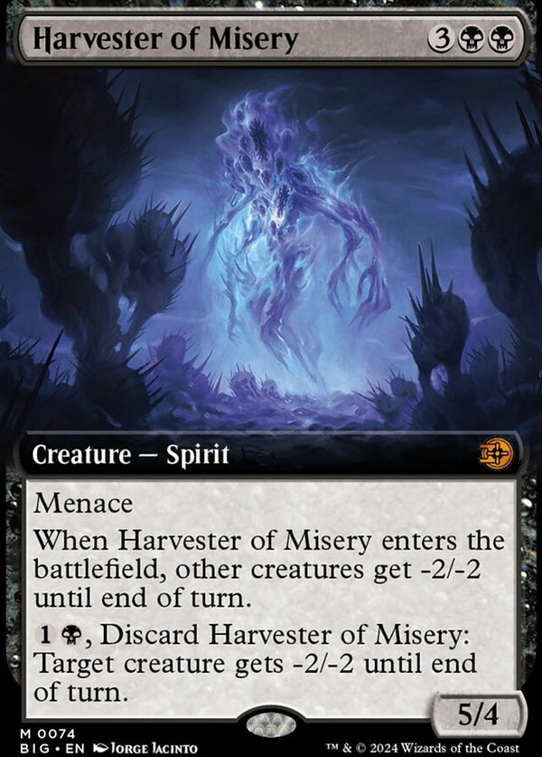 Harvester of Misery [#0074 Extended Art] (BIG-M-FOIL)