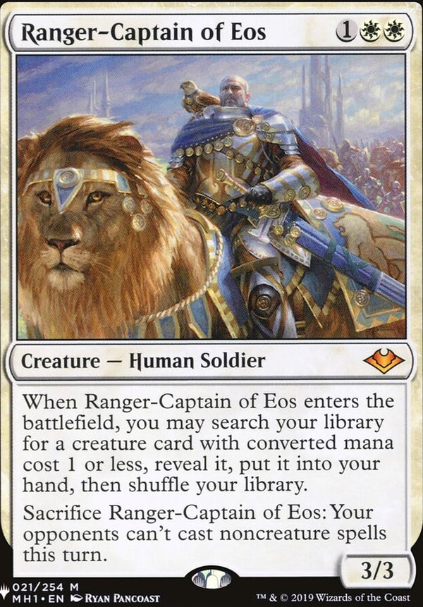 Ranger-Captain of Eos (MH1-M-LIST)