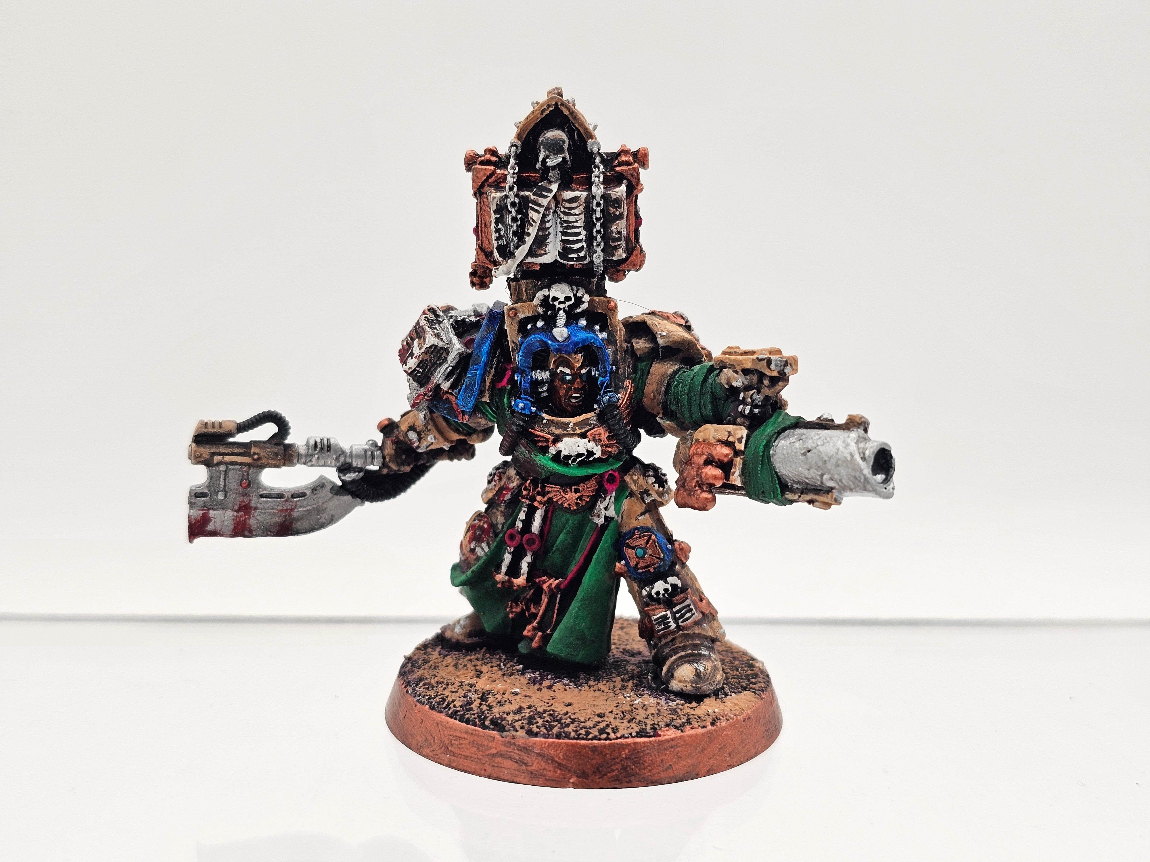 40K: Adeptus Astartes: Space Marines - Librarian in Terminator Armor (USED, oop)