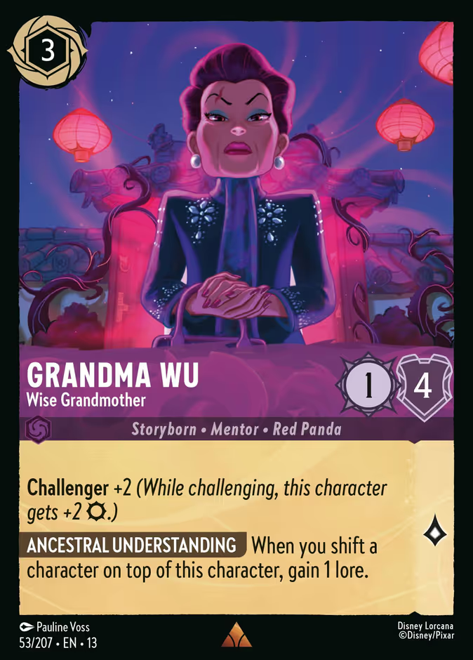Grandma Wu - Wise Grandmother (053/204 - Attack of the Vine!) Rare
