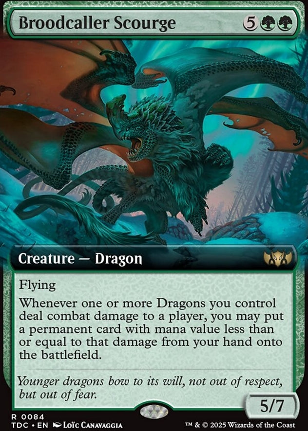Broodcaller Scourge [ #0084 Extended Art ] (TDC-R)