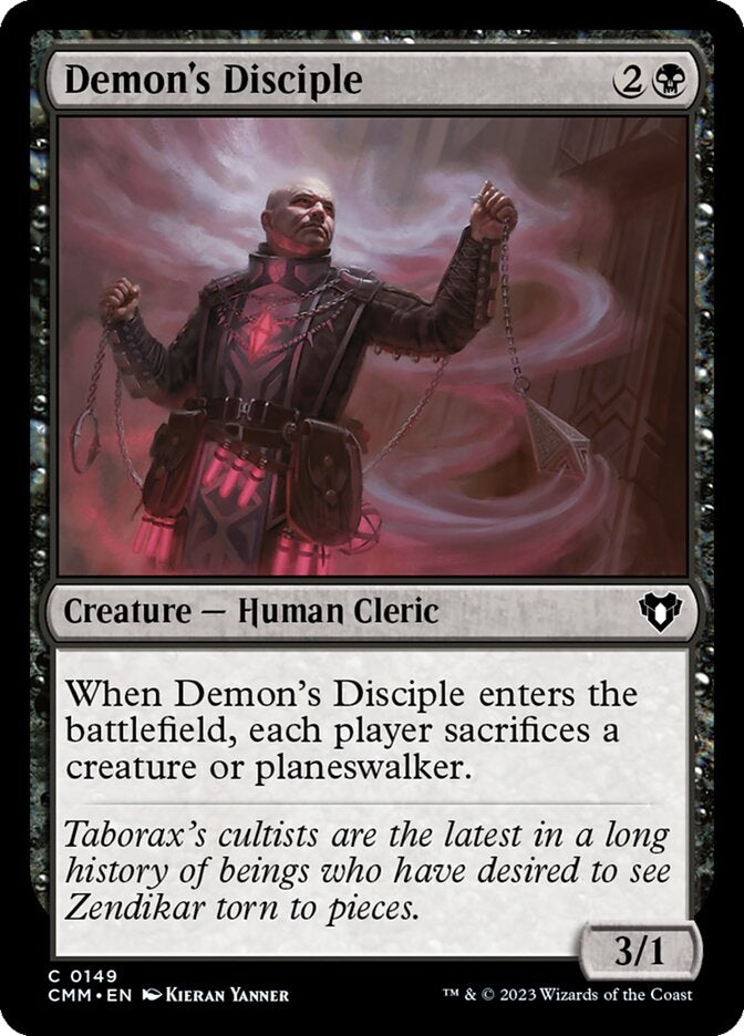 Demon's Disciple [#0149] (CMM-C)