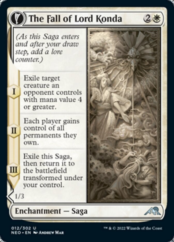 The Fall of Lord Konda // Fragment of Konda [ #012/302 ] (NEO-U)