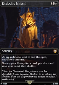 Diabolic Intent [#0526 Holiday Collector Boosters] (LTC-M)