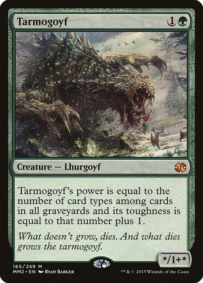 Tarmogoyf (MM2-M-Light Play)
