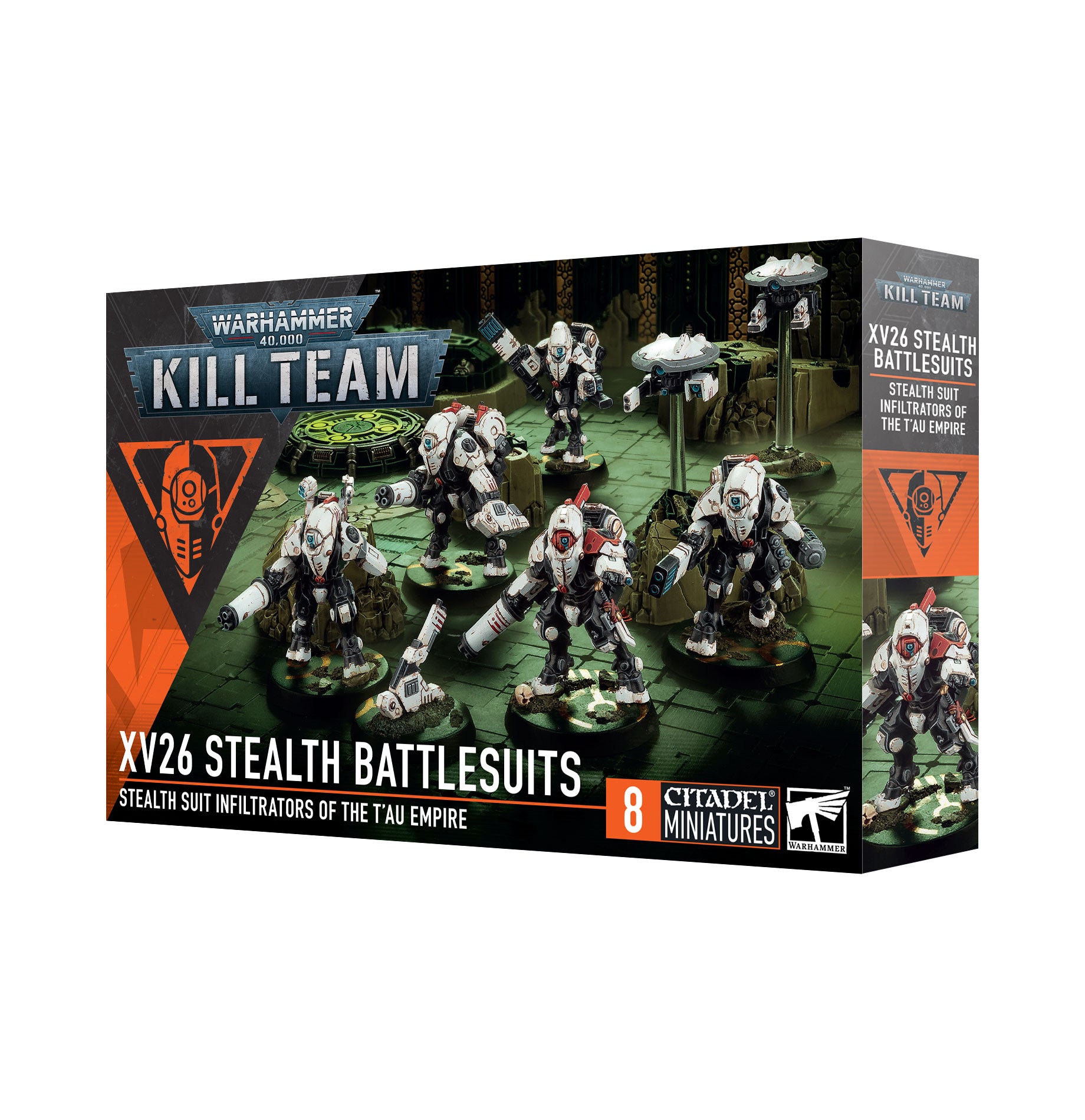 40K Kill Team: Kill Team - XV26 Stealth Battlesuits (Stealth Suit Inflitrators of the Tau Empire)
