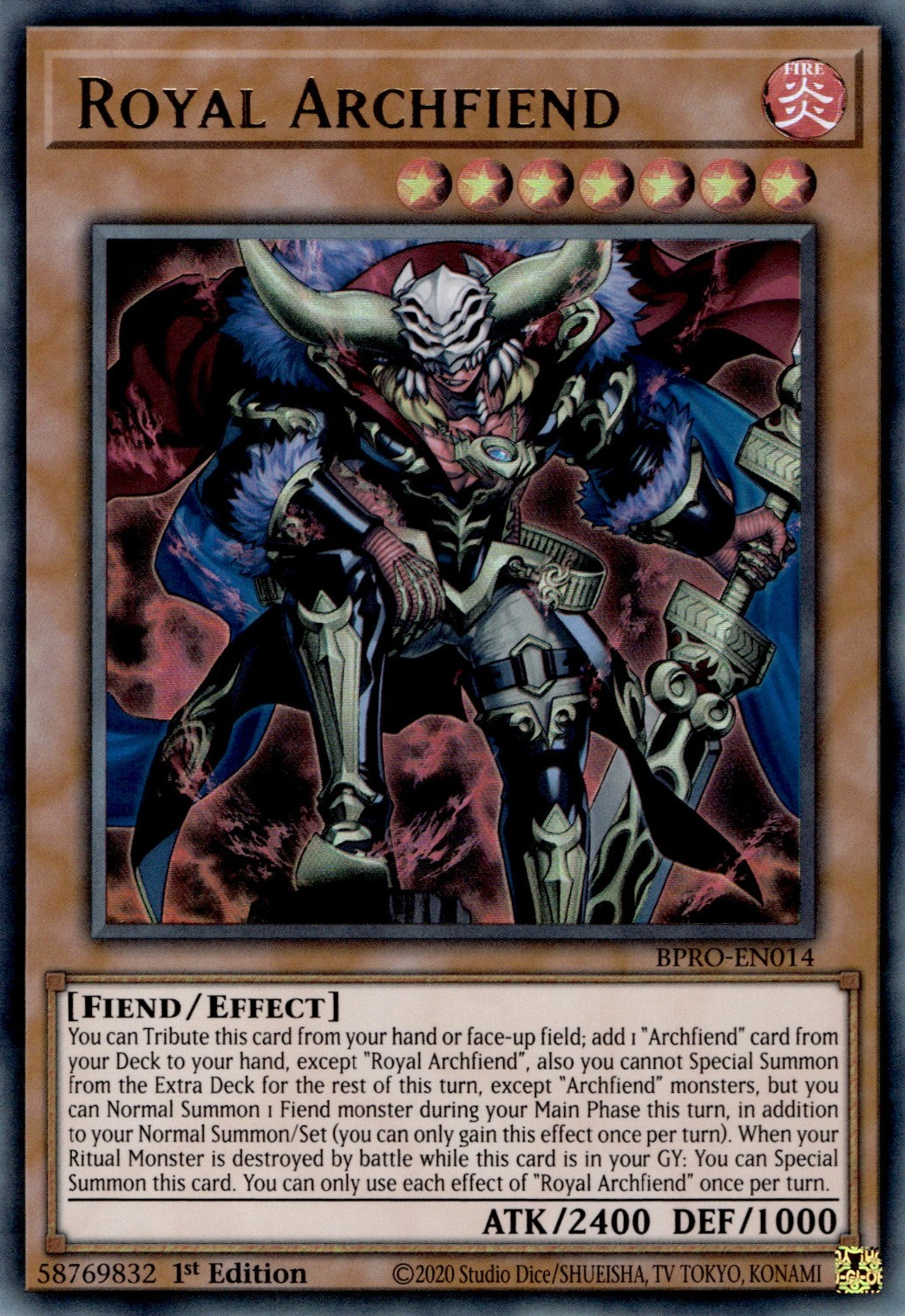 Royal Archfiend (BPRO-EN014)