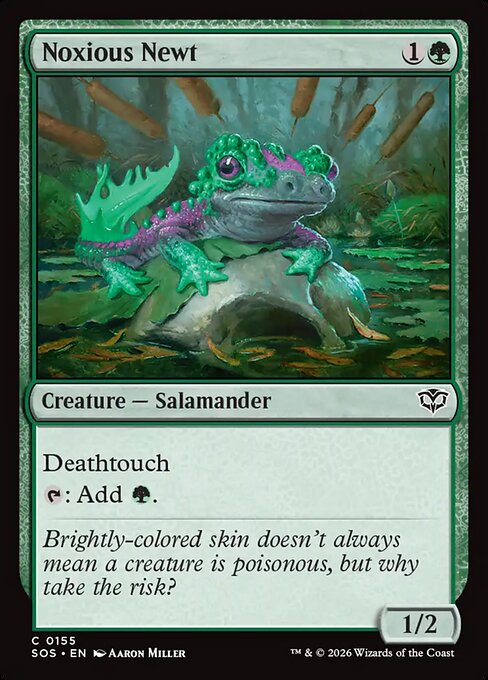 Noxious Newt [ #0155 ] (SOS-C)