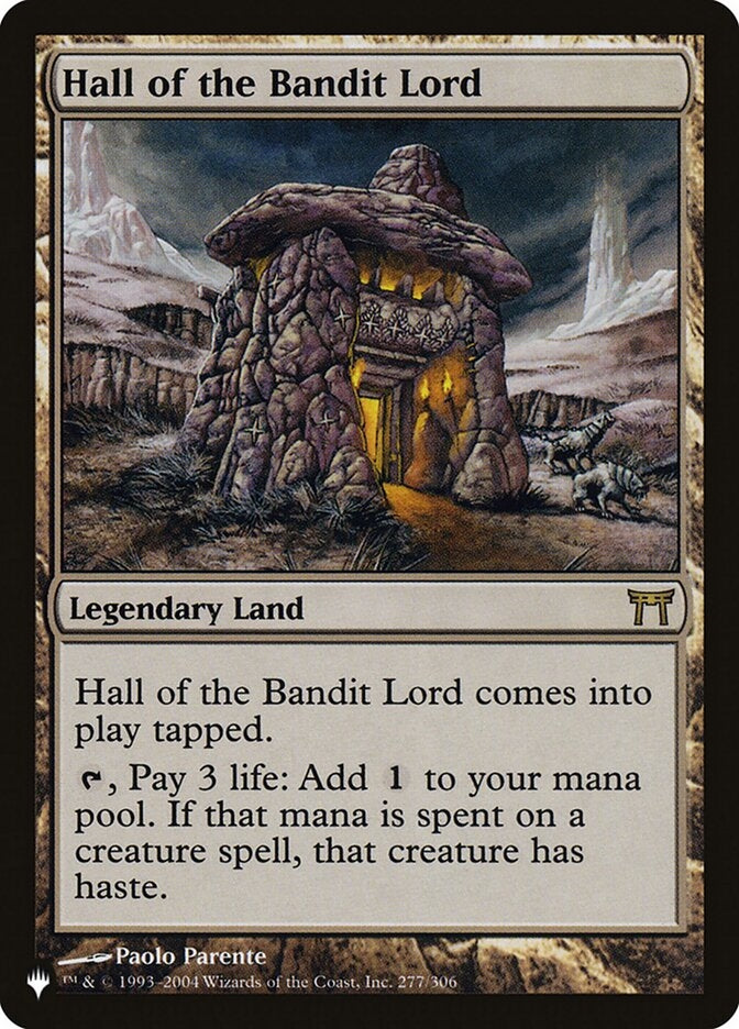 Hall of the Bandit Lord (CHK-R-LIST)