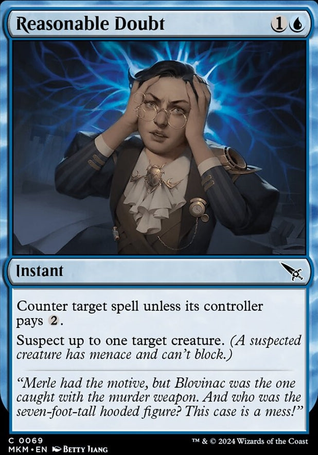 Reasonable Doubt [#0069] (MKM-C)