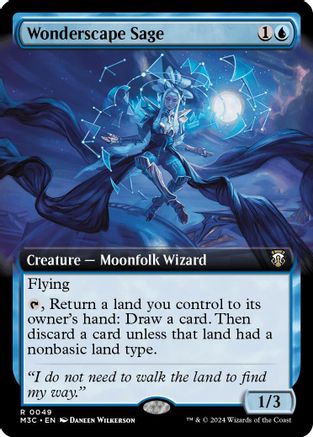Wonderscape Sage [#0049 Extended Art] (M3C-R)