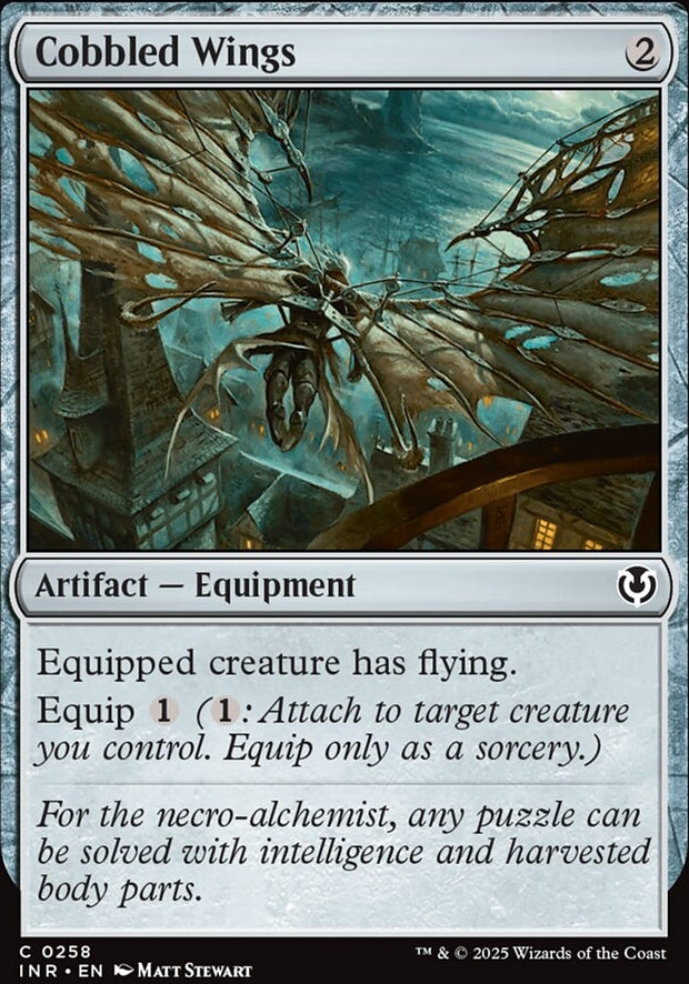 Cobbled Wings [ #0258 ] (INR-C)