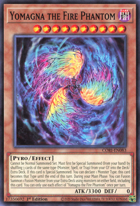 Yomagna the Fire Phantom (CORI-EN083)