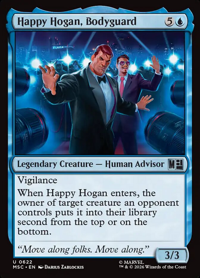 Happy Hogan, Bodyguard [ #0622 ] (MSC-U)