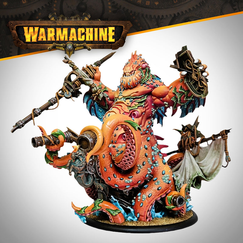 Warmachine MKIV (SFIK-SKR143): Southern Kriels Brineblood Marauders - Abyssal King