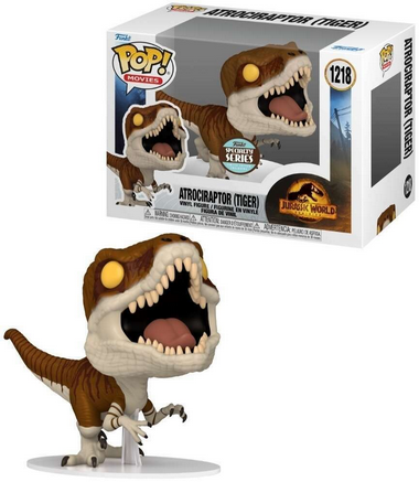 POP Figure: Jurassic World Dominion #1218 - Atrociraptor (Tiger)