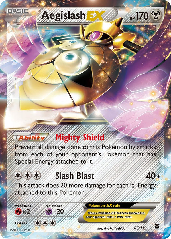 Aegislash EX - 065/119 (PHF) Ultra Rare - Near Mint Holofoil