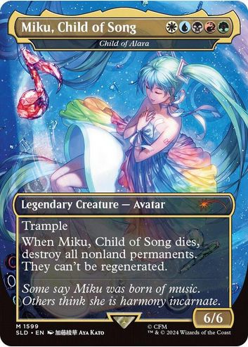 Miku, Child of Song - Child of Alara [ #1604 ] (SLD-R)