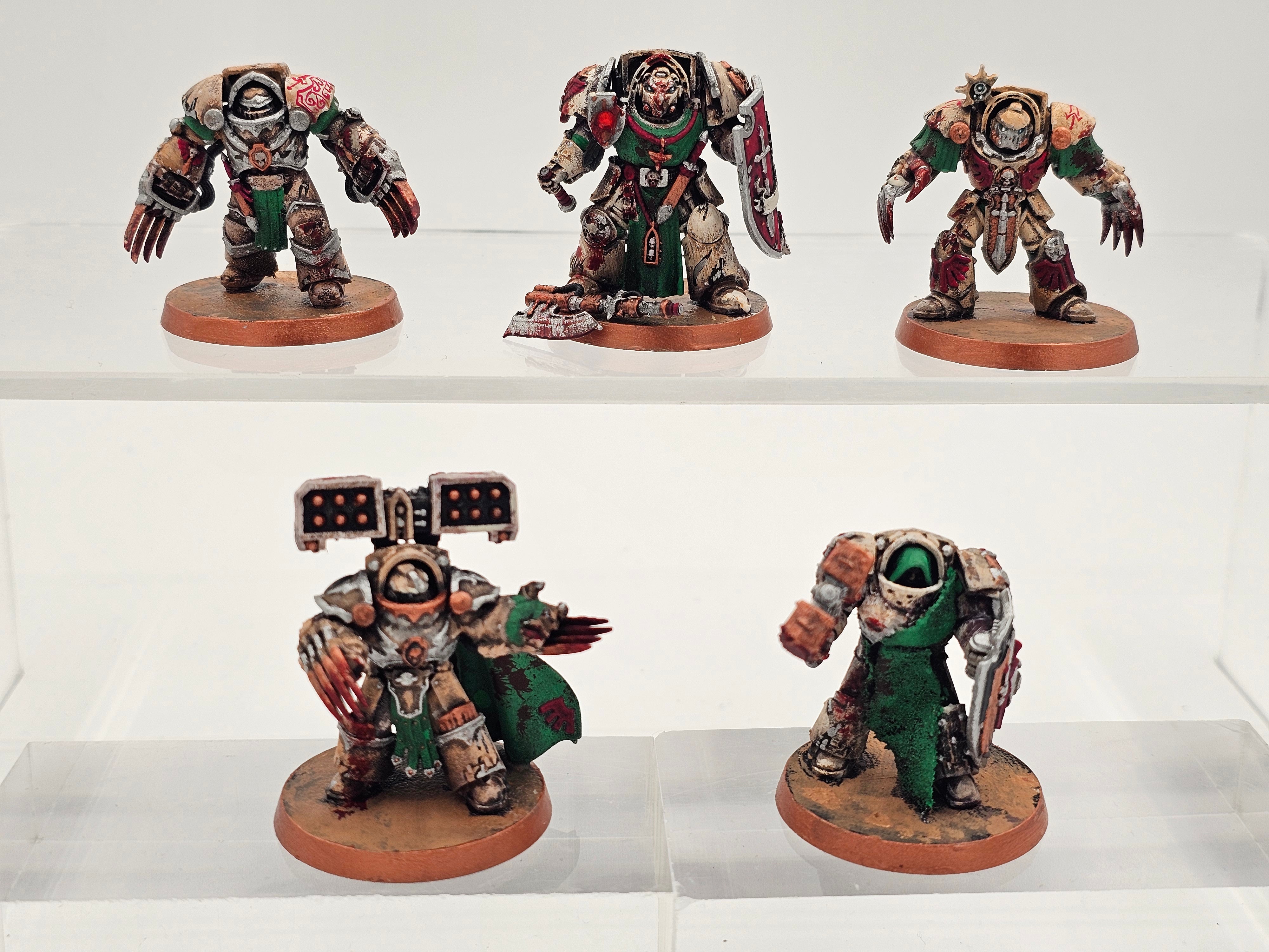 40K: Adeptus Astartes: Space Marine - Terminator Assault Squad (USED, OOP)