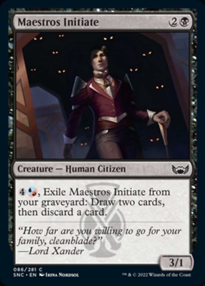 Maestros Initiate [ #086/281 ] (SNC-C)