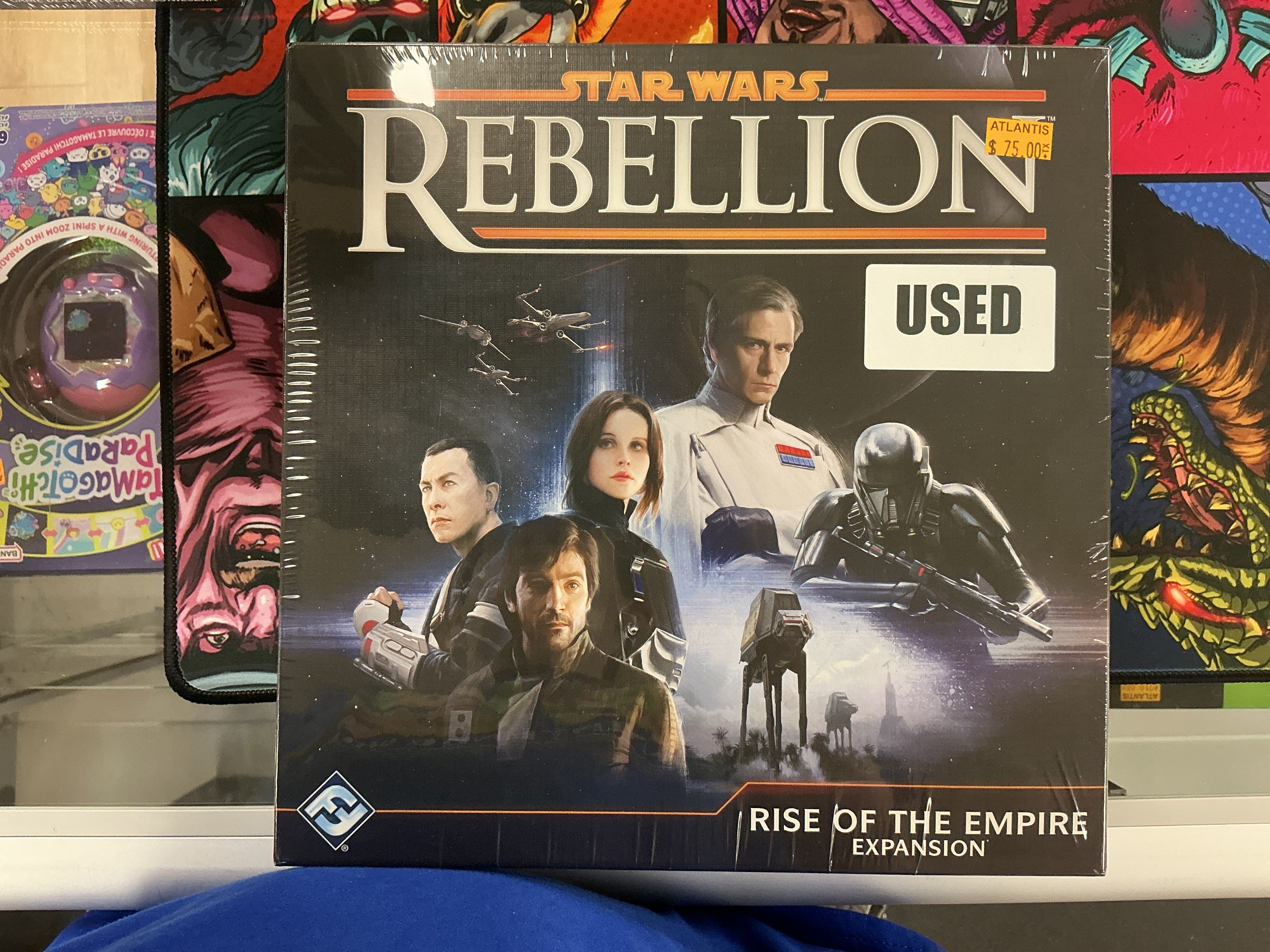Star Wars: Rebellion - Rise of the Empire Expansion (Open & Unpunched) (USED)