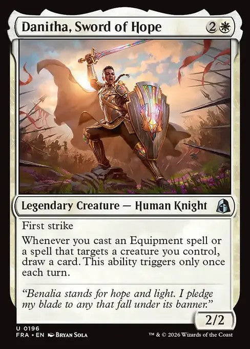 Danitha, Sword of Hope [ #0196 ] (FRA-U)