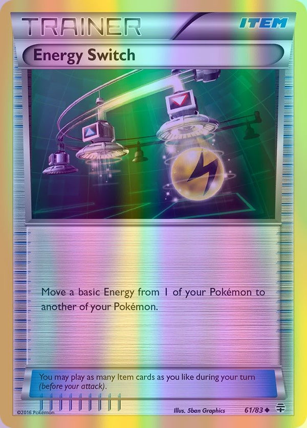 Energy Switch - 061/083 (GEN) Uncommon - Near Mint Reverse Holofoil