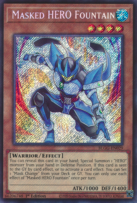 Masked HERO Fountain (BLGG-EN029)